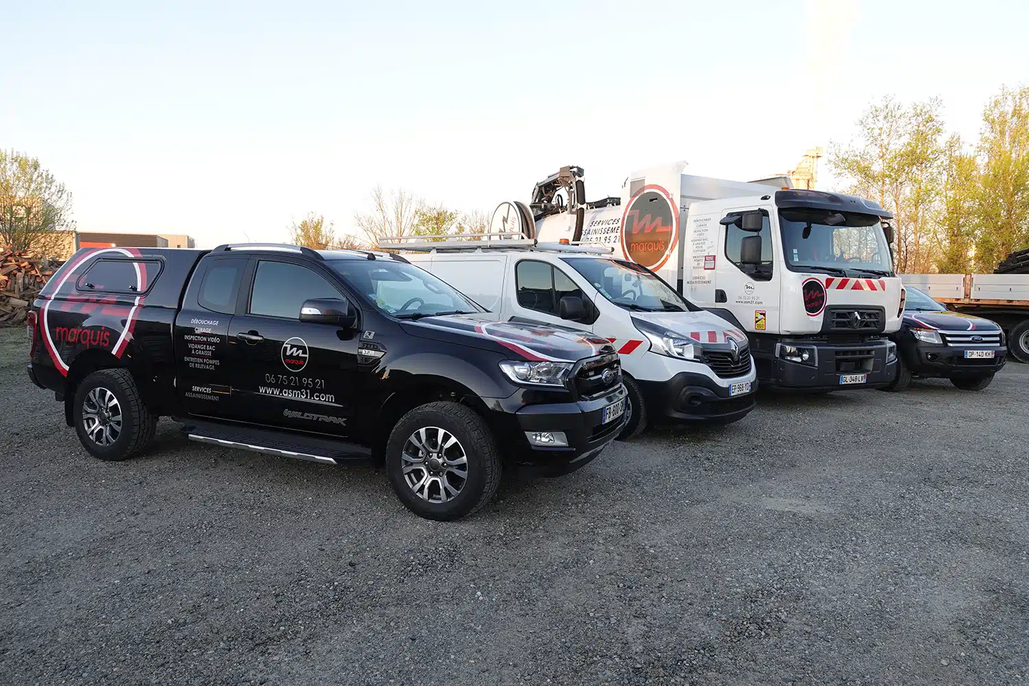 marquis multiservices véhicules assainissement